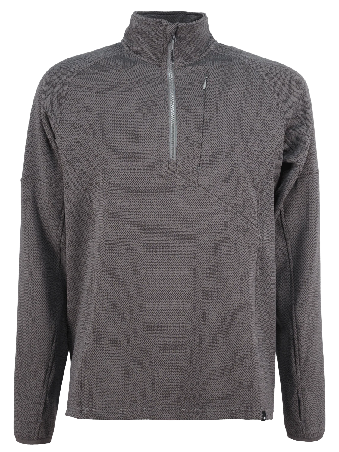 4-14 Half Zip Light Fleece “BASE” - Wolf Grey