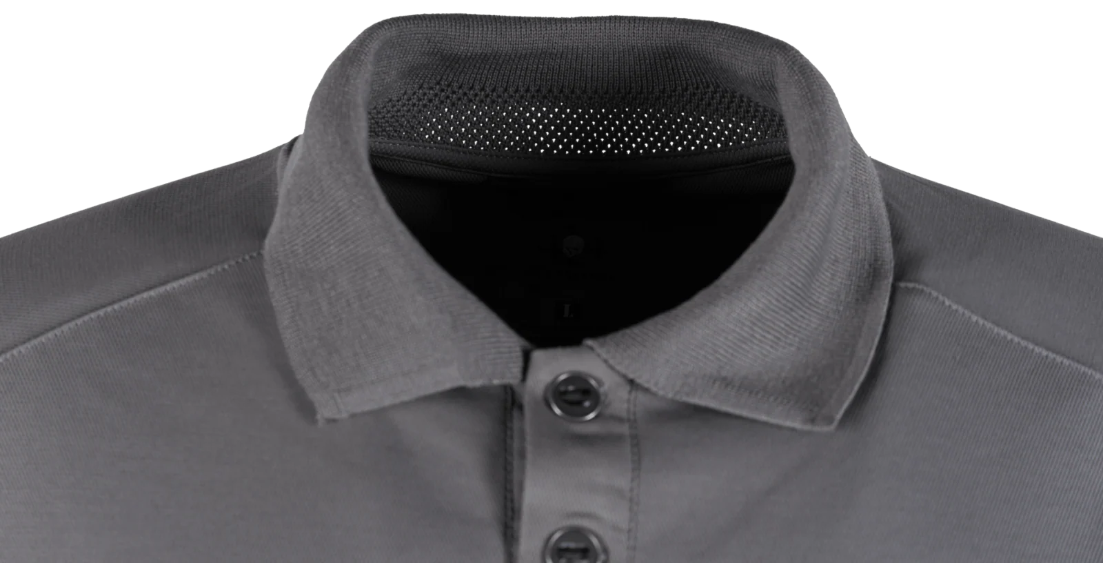 4-14 Performance Polo - Grey - Image 3
