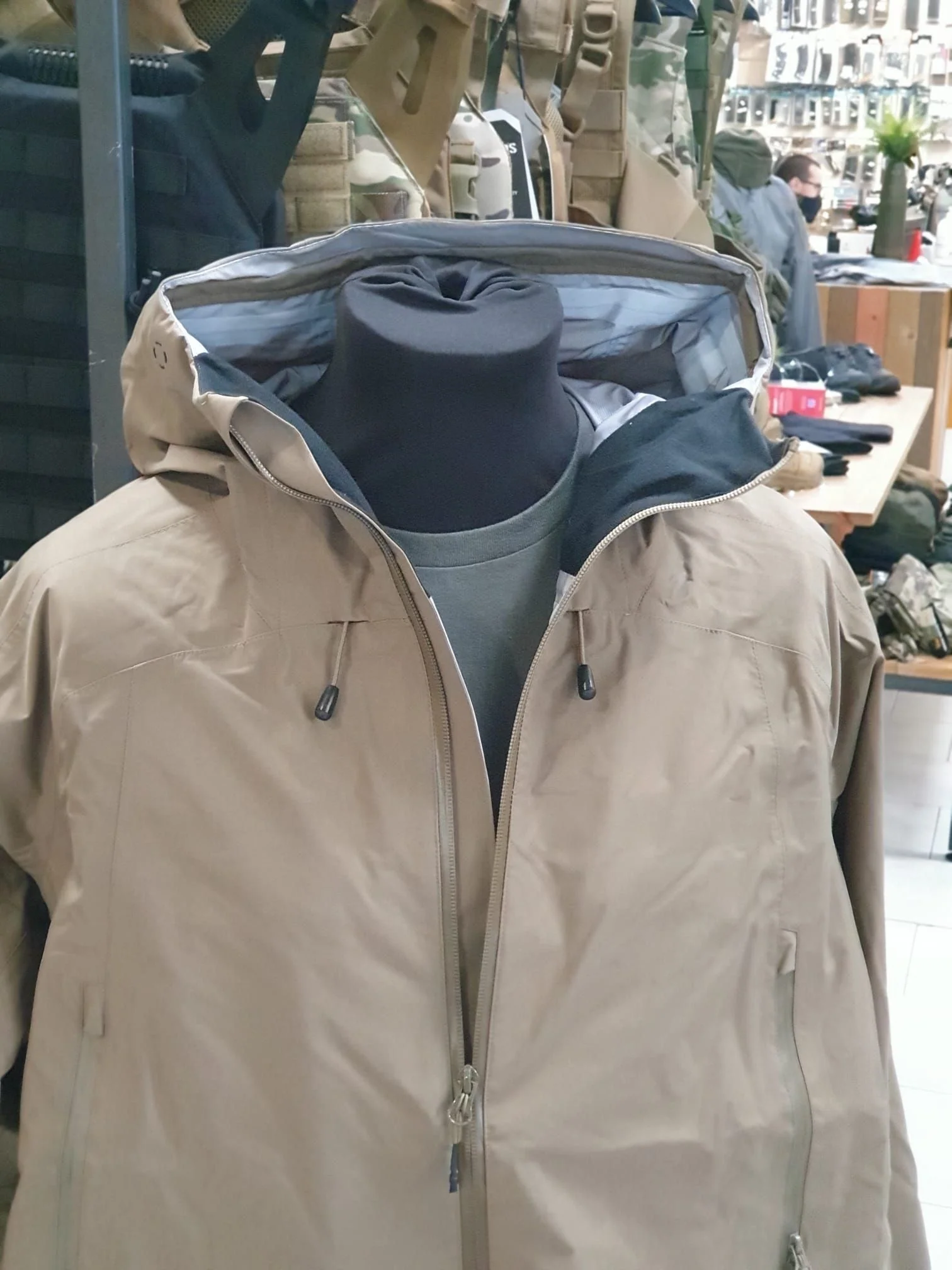 4-14 Rainwear Jacket - Coyote Tan (ATACAMA) - Image 3