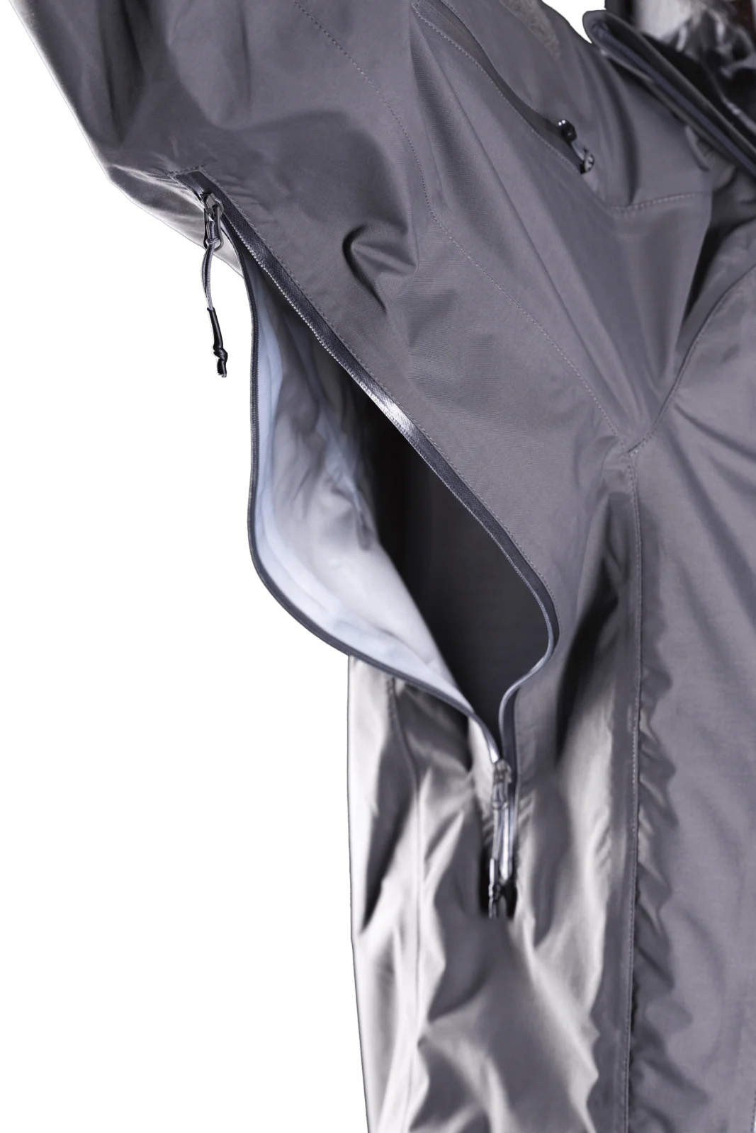 4-14 Rainwear Jacket - Grey (ATACAMA) - Image 8