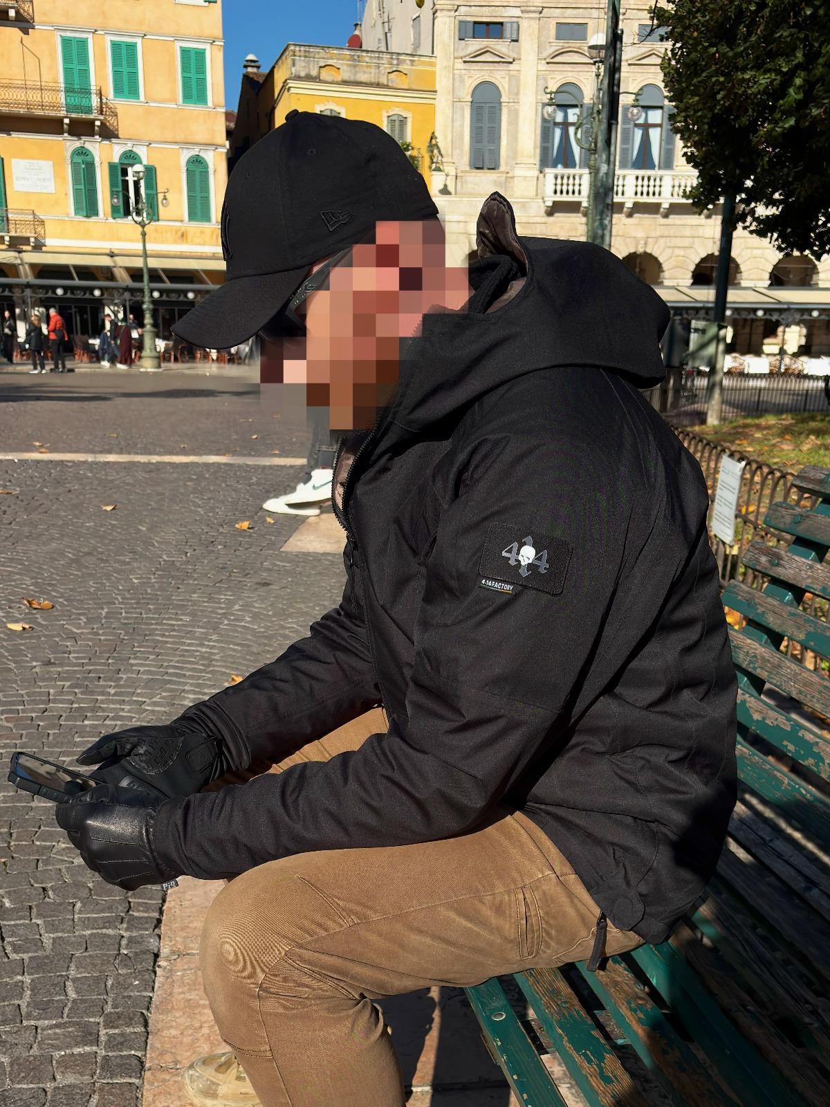 4-14 REVO Jacket - Black/Ranger Green - Image 8