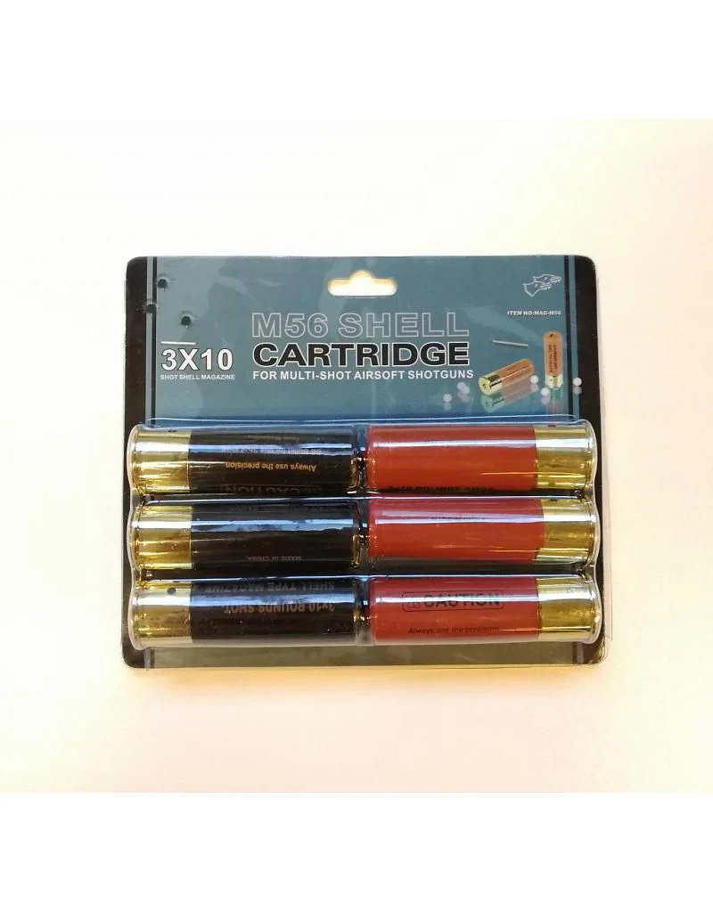 6 Cartucce Shotgun 3x10