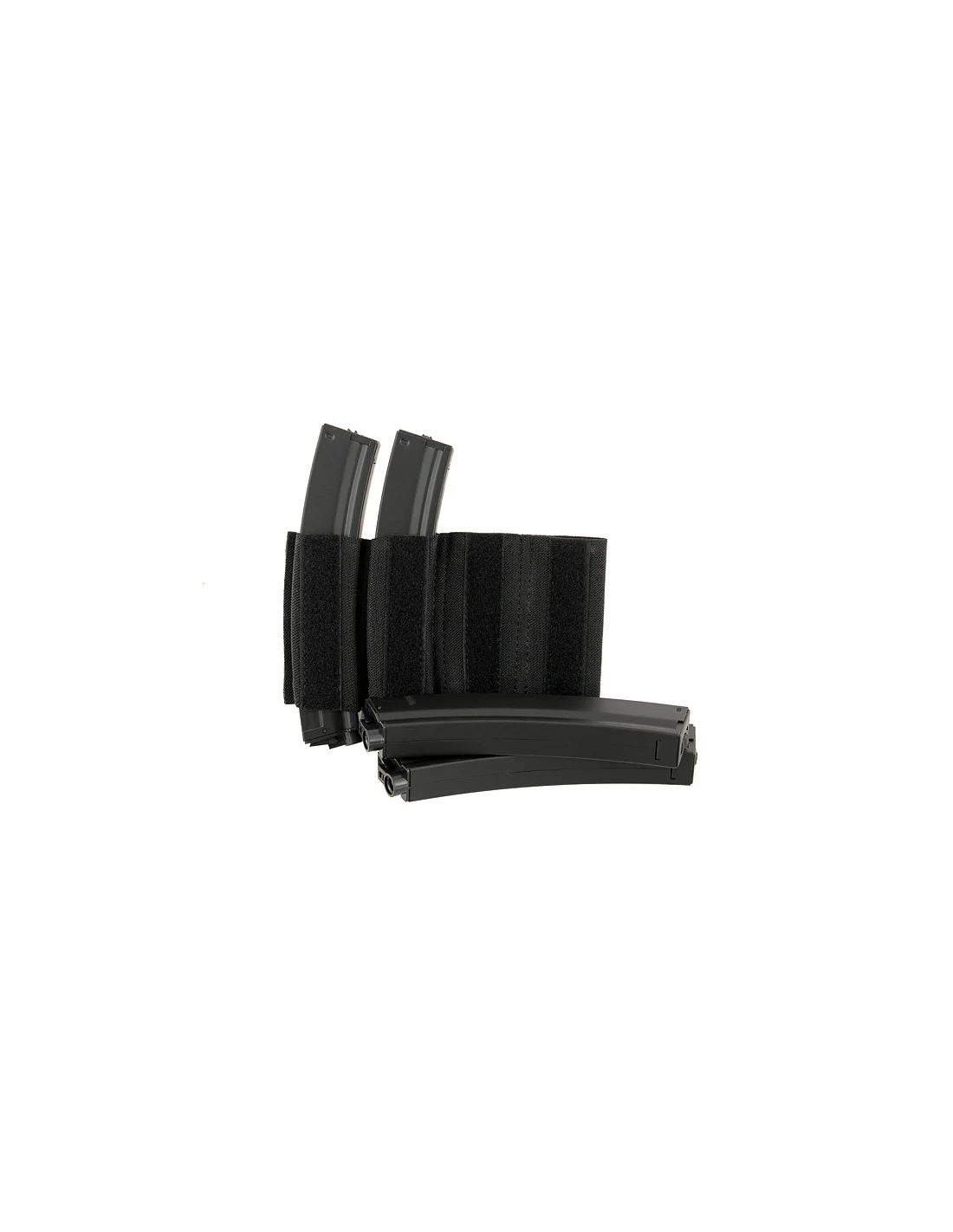 8FIELDS - Plate Carrier Quad MP5/SMG Magazine Insert - Black - Image 2