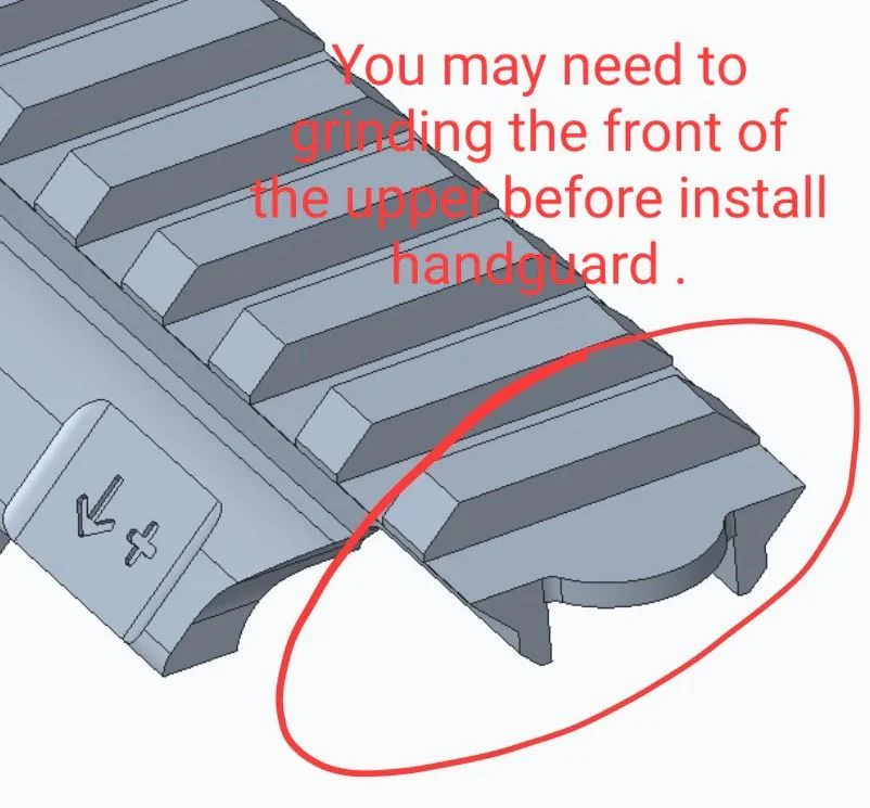 Airsoft Artisan - 10" Mlok Hanguard Set for Sig Airsoft MCX VIRTUS - DDC - Image 3