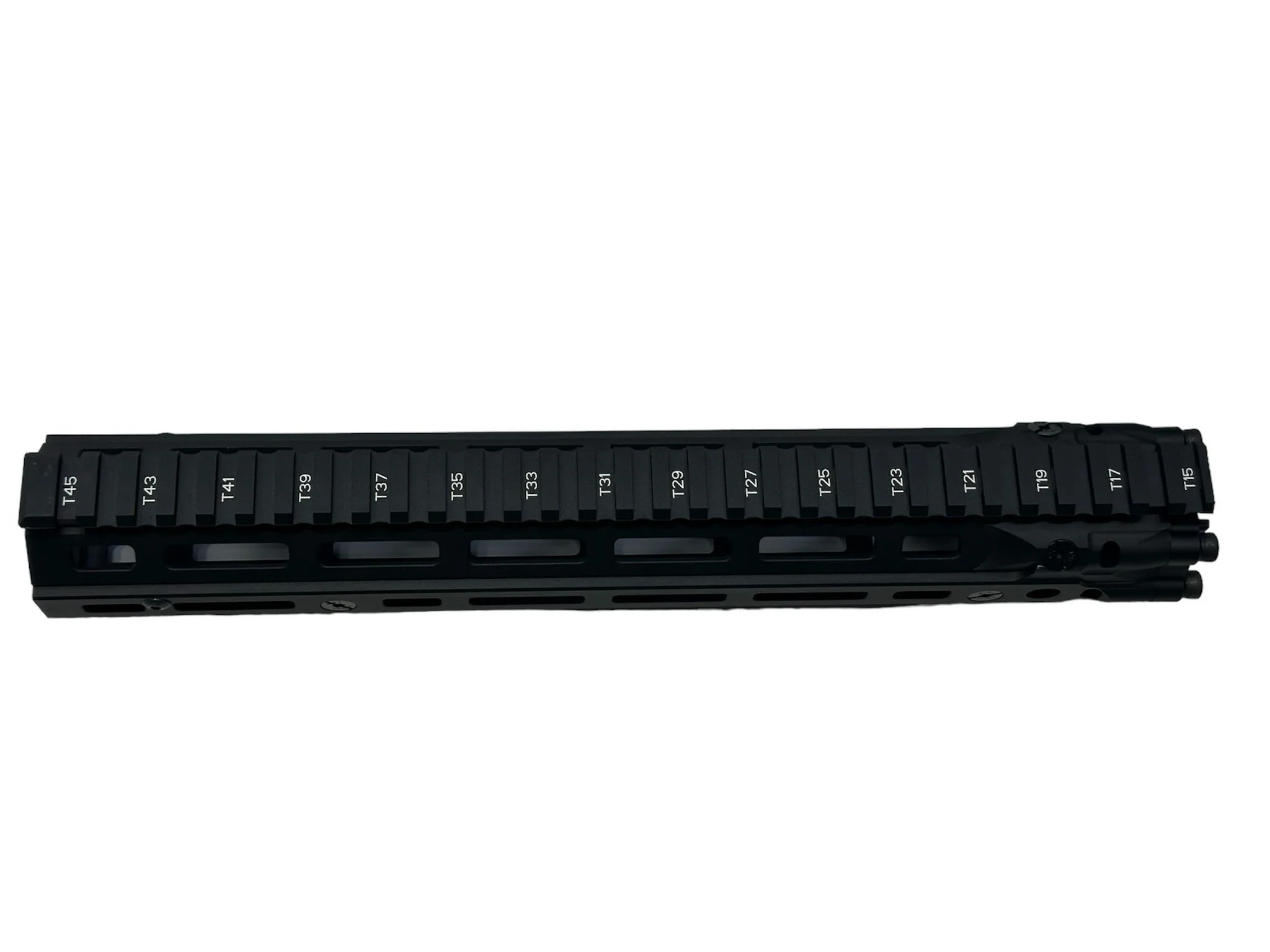Airsoft Artisan Frontale 12.5 pollici D.Defense style MK18 2.0 per fucile elettrico M4 (nera) - Image 4