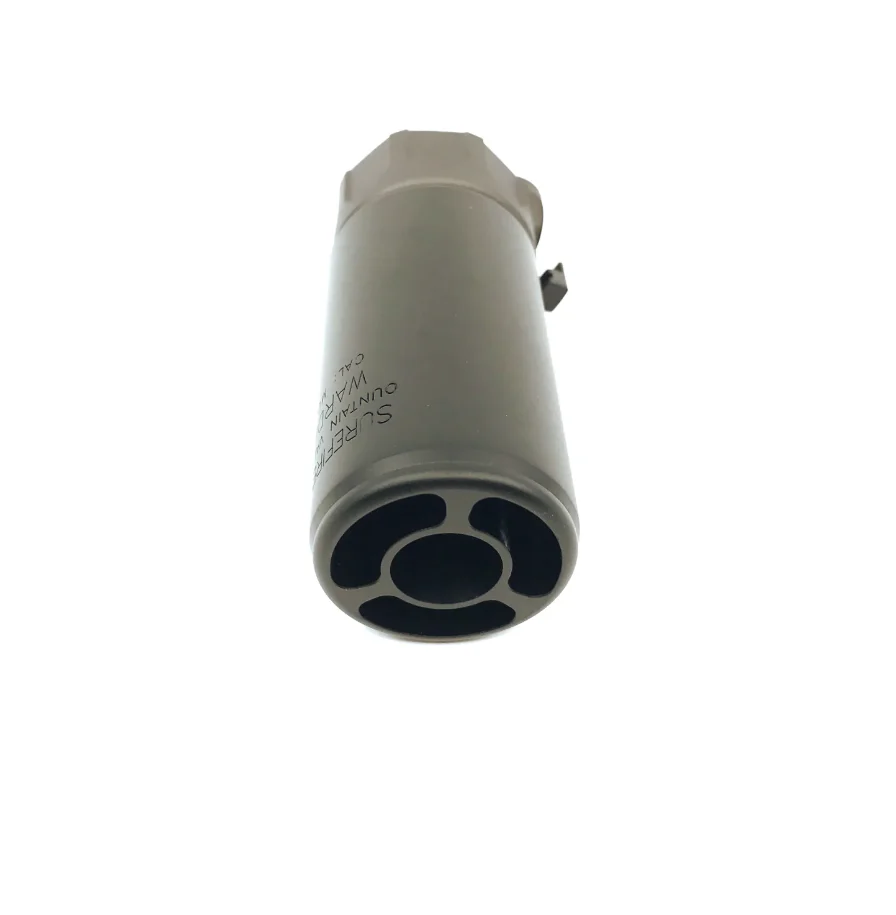 Airsoft Artisan - SF Style Muzzle Brake W Comp Flash Hider - Black - Image 2