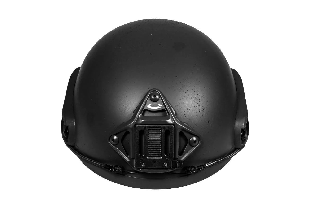 Aramid Ballistic Helmet Replica – Black - Image 2