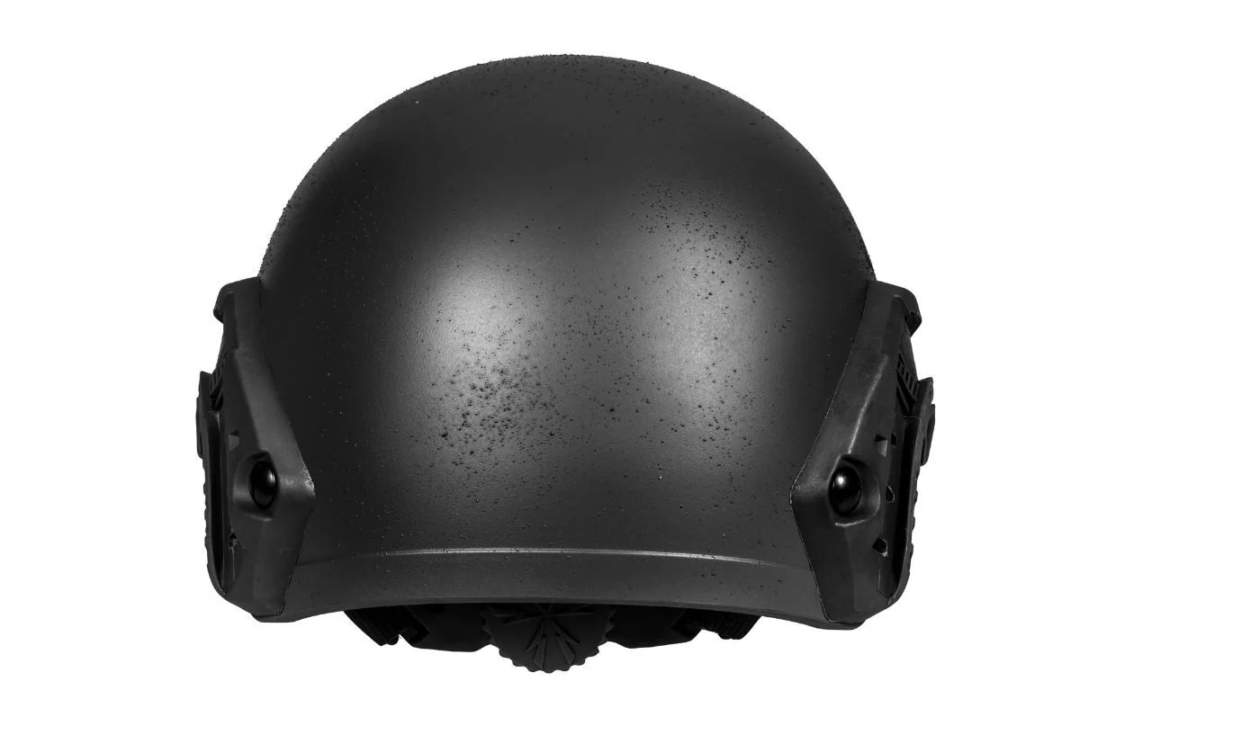 Aramid Ballistic Helmet Replica – Black - Image 5