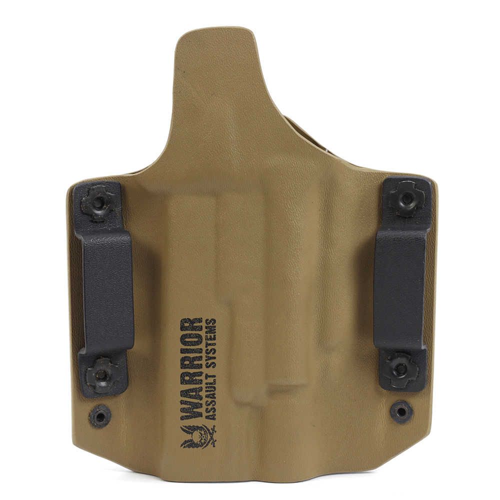 ARES Kydex Holster Glock-17/19 x300/X400 Weapon Lights - Coyote Tan - Image 2
