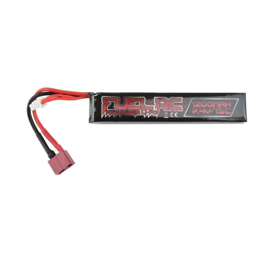Batteria Li-Po 7.4v 1200mha 15c Deans