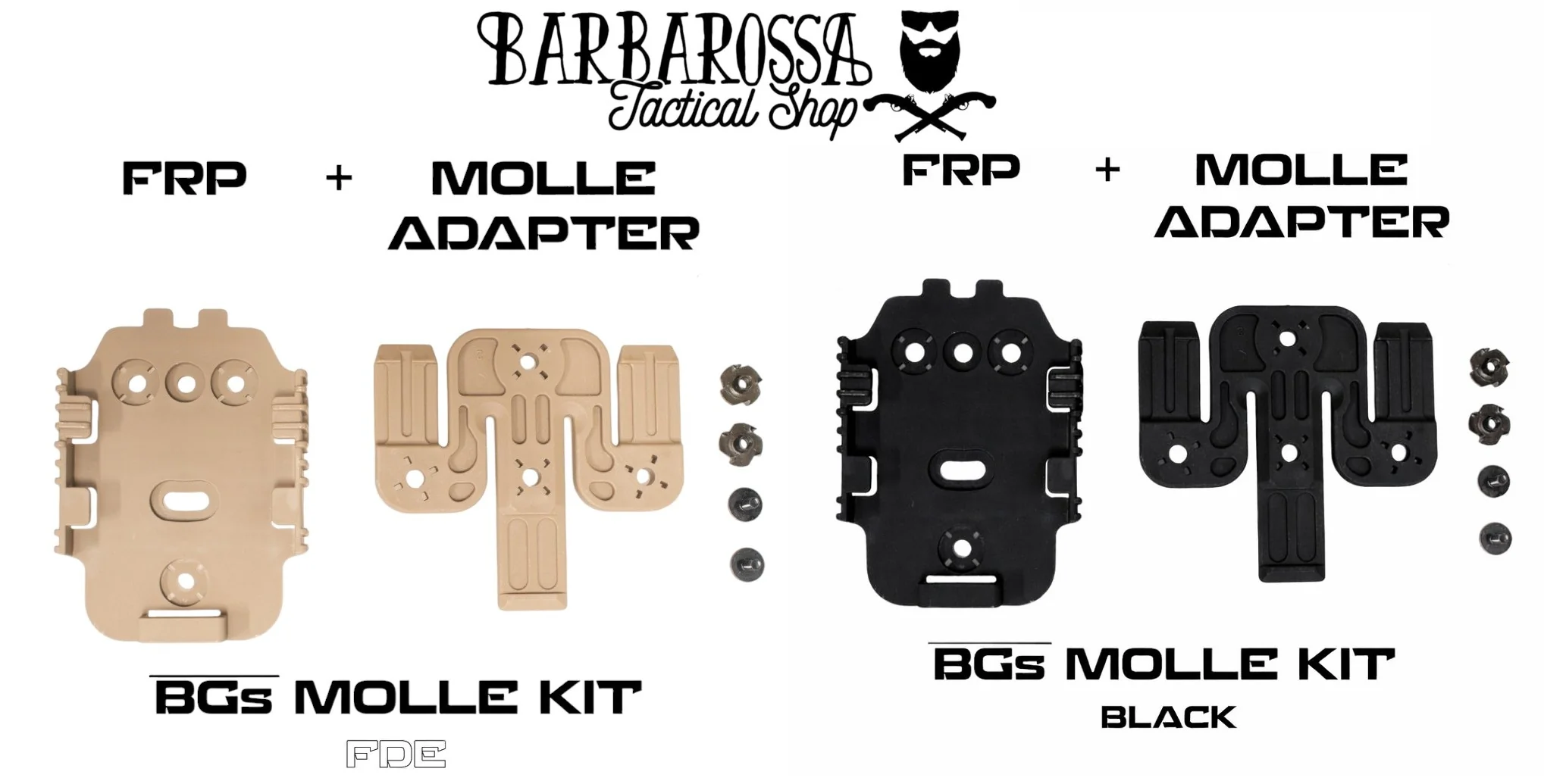 BGs QD Mounting System Molle Adapter Kit