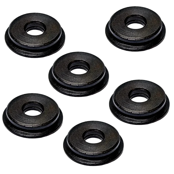 Boccole auto lubrificanti piene in acciaio da 8 mm low profile (B8LP)