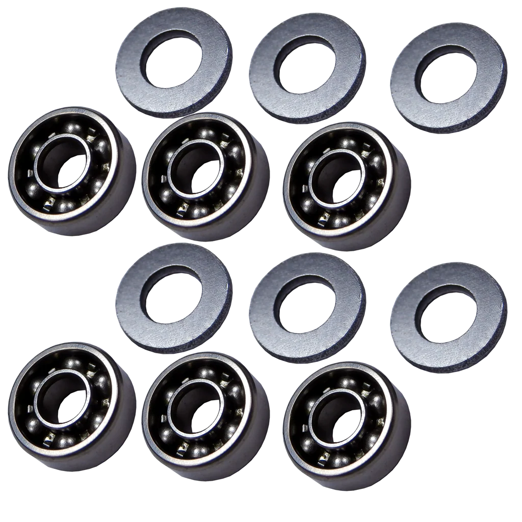 Boccole da 8 mm Cuscinettate Aperte per A&K Minimi / M60 / MK43