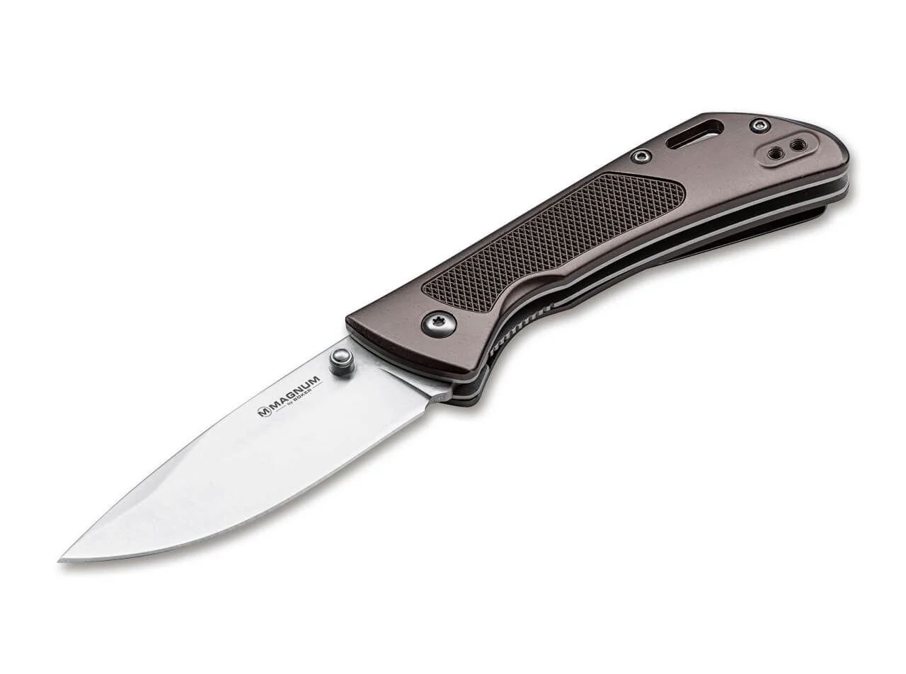 Böker/Magnum - Advance Checkering Dark Bronze