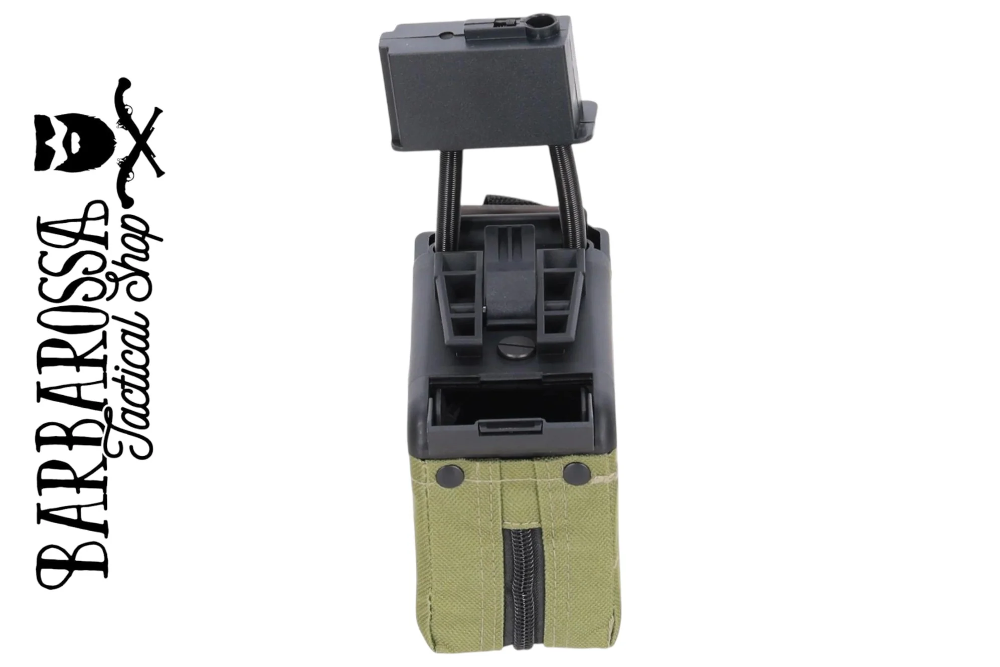 Box type magazine 1500 BBs Specna Arms x A&K for M249 Ranger Green - Image 3