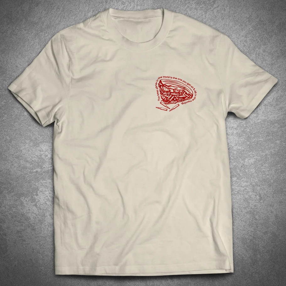 Brothers In Arms - Döner Kalash T‑Shirt - Sand - Image 4