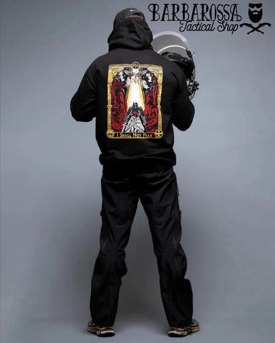 Brothers In Arms - NO FEAR Hoodie - Black - Image 3