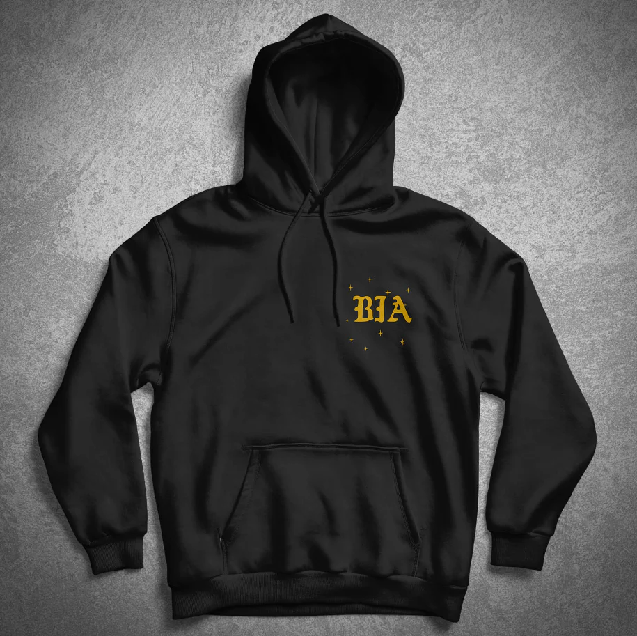 Brothers In Arms - STARS Hoodie - Black - Image 4
