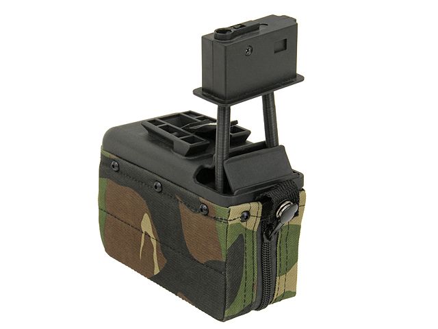 Caricatore M249 1500bb - Woodland A&K - Image 3