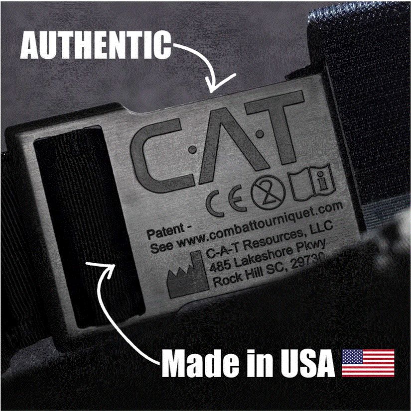 C-A-T Combat Application Tourniquet - Black GEN 7 - Image 3