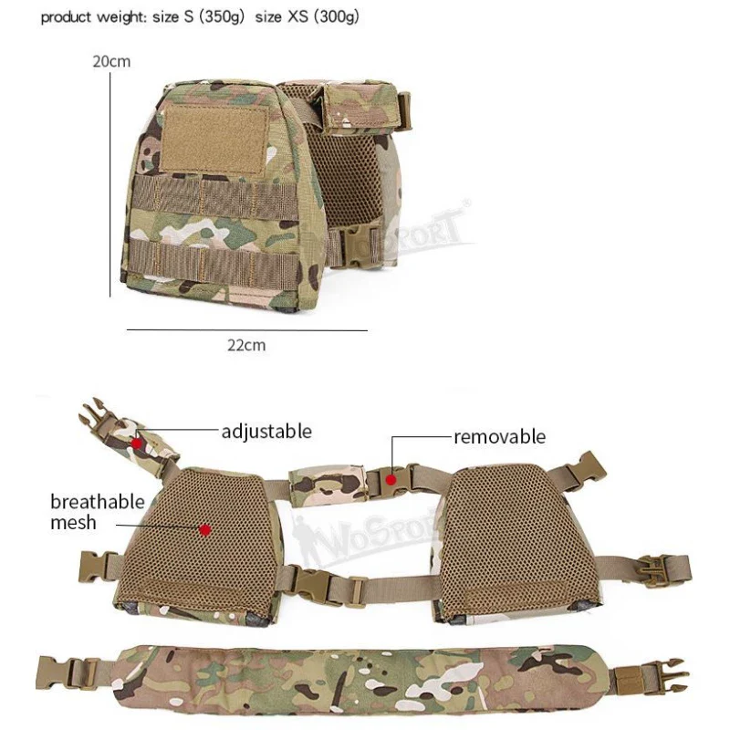 Child Tactical Vest - OD - Image 2