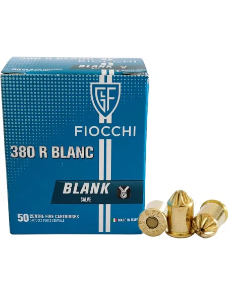Fiocchi 380 Munizioni a Salve da 9mm - 50 pz