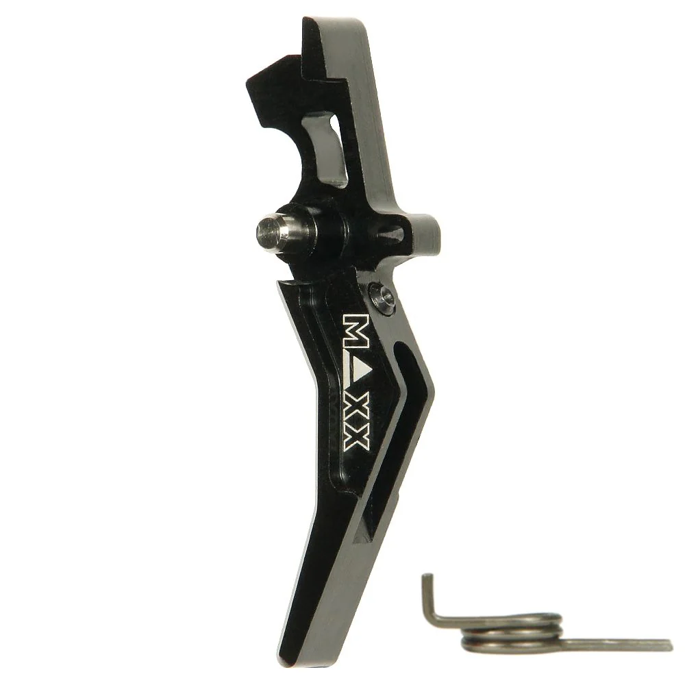 CNC Aluminum Advanced Trigger (Style B) - Black - Image 3