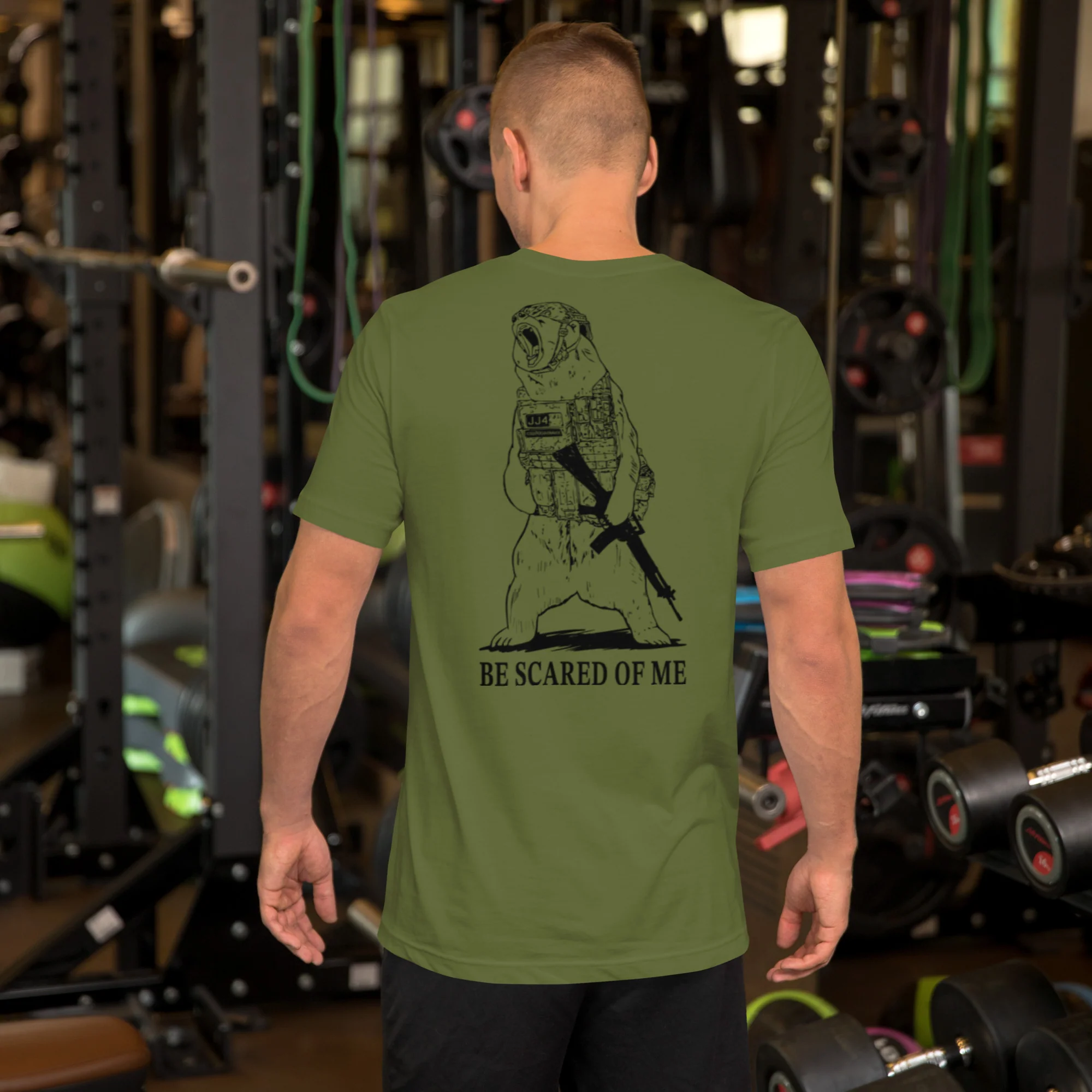 Counterignorance - Be Scared JJ4 tee - Image 2