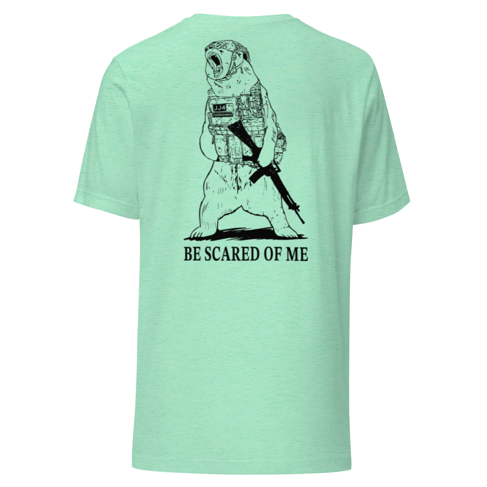 Counterignorance - Be Scared JJ4 tee - Image 8