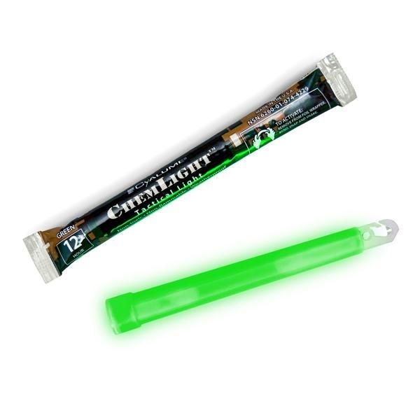 Cyalume CHEMLIGHT Verde - Durata 12H 6"