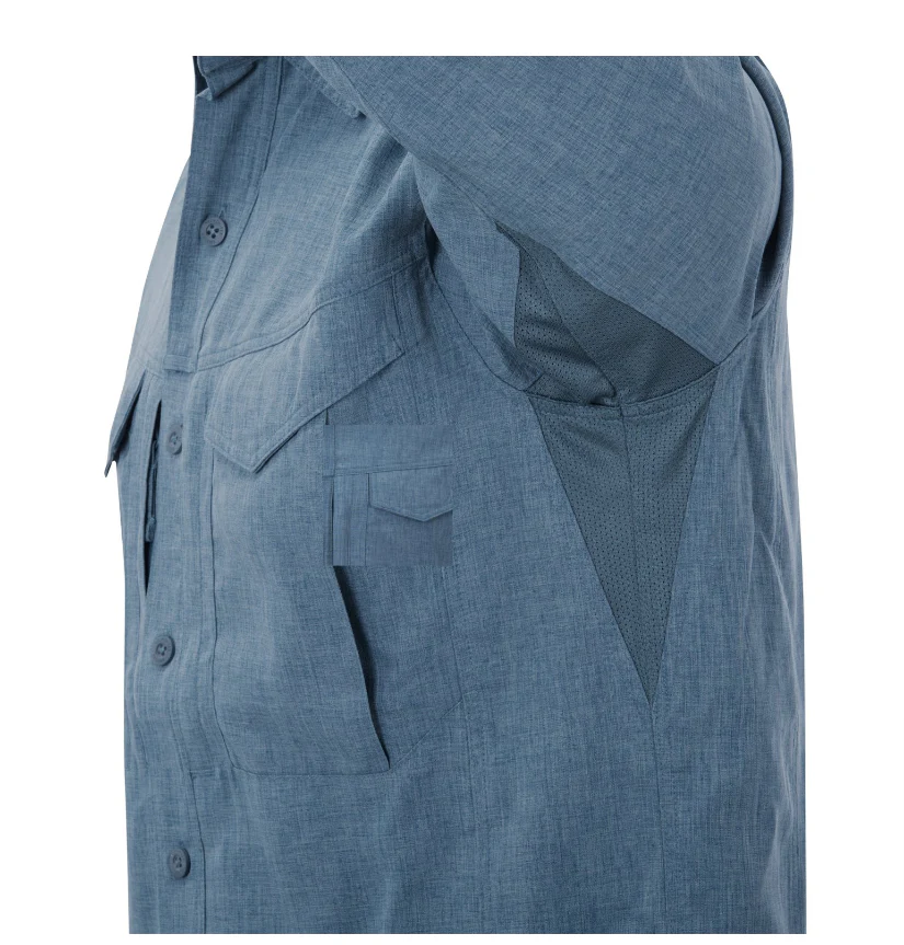 Defender MK2 Gentleman Shirt® - Black/ Grey Melange - Image 3