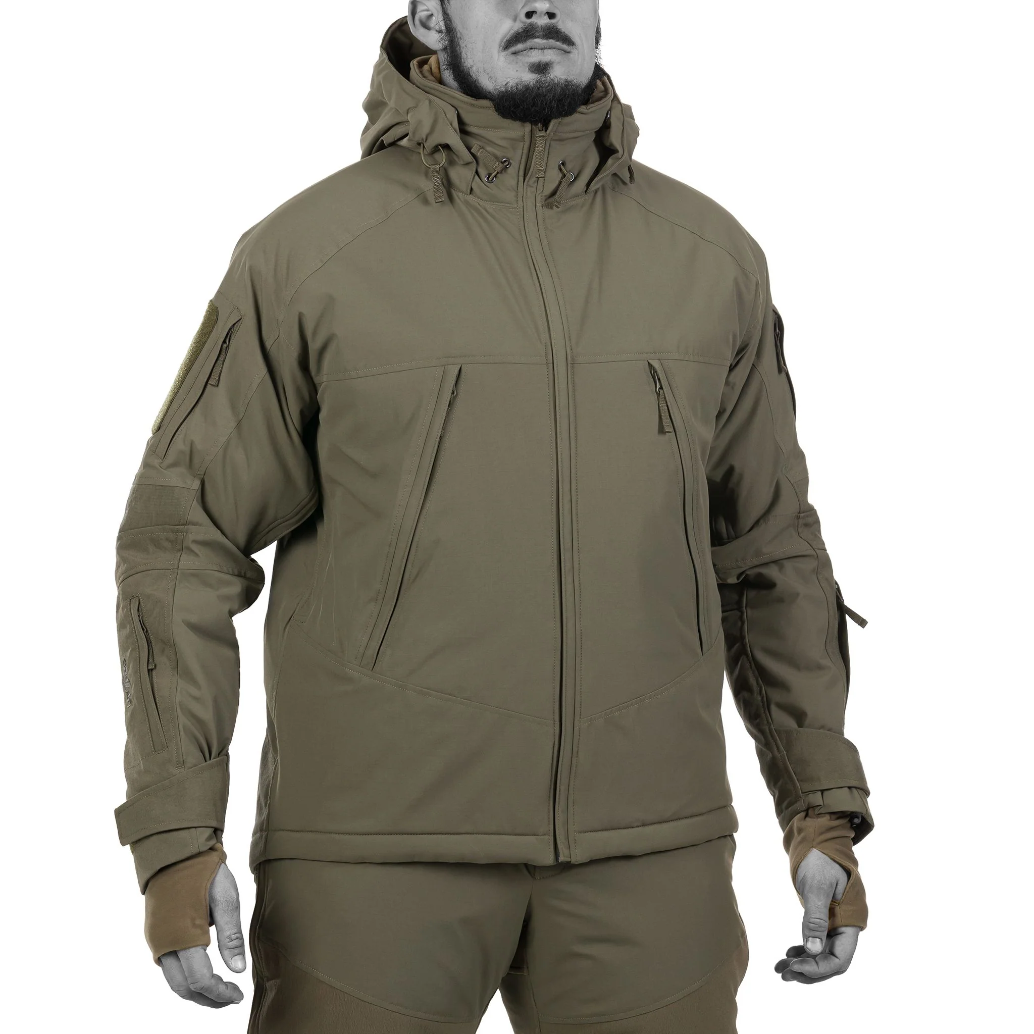 UF PRO - Delta OL 4.0 Tactical Winter Jacket - Brown Grey