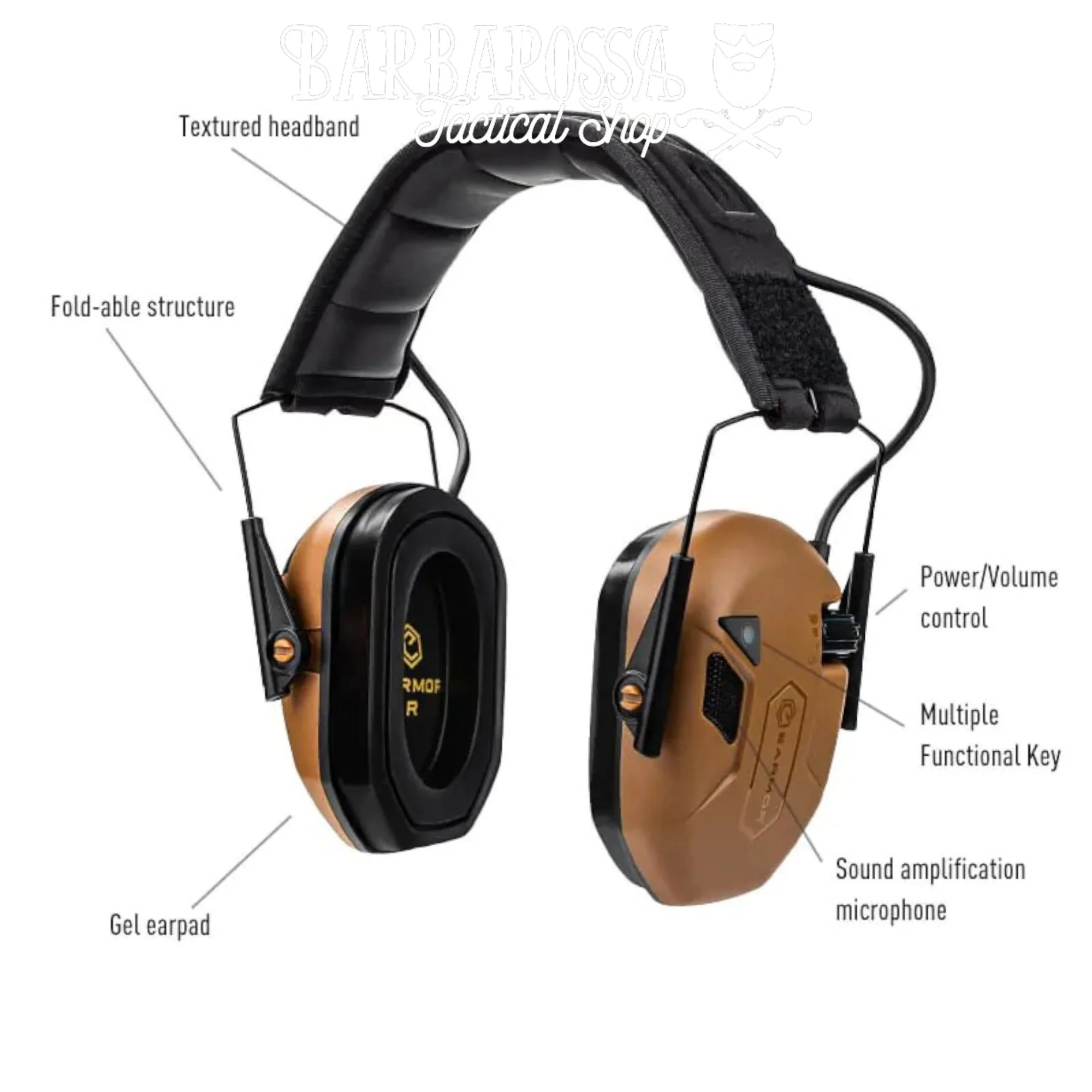 EARMOR™ M300T Electronic Hearing Protector Bluetooth - Image 8