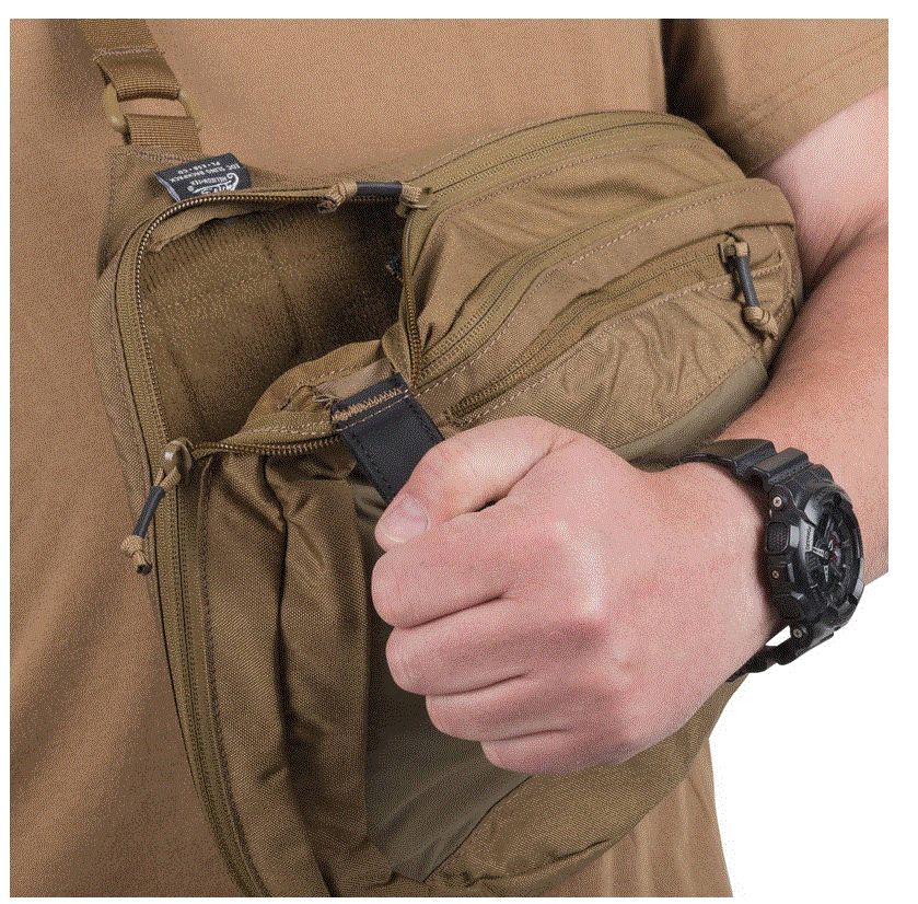 EDC Sling Backpack - Cordura® - Black - Image 4