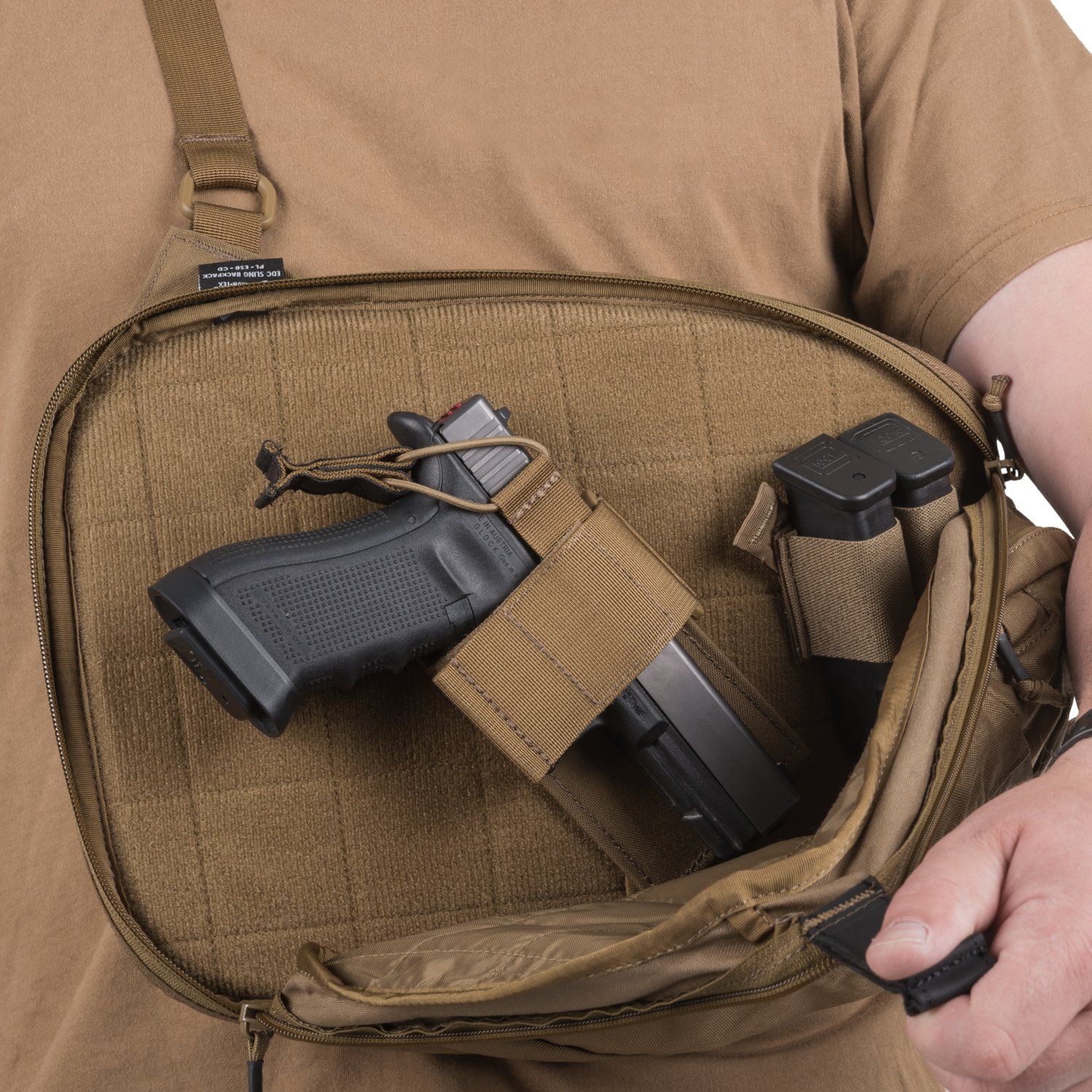 EDC Sling Backpack - Cordura® - Shadow Grey - Image 7