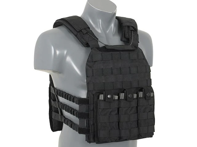First Defence Plate Carrier - Black - Image 3
