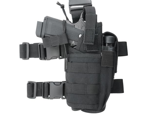 Fondina Universale Cosciale in Cordura - Black - Image 3