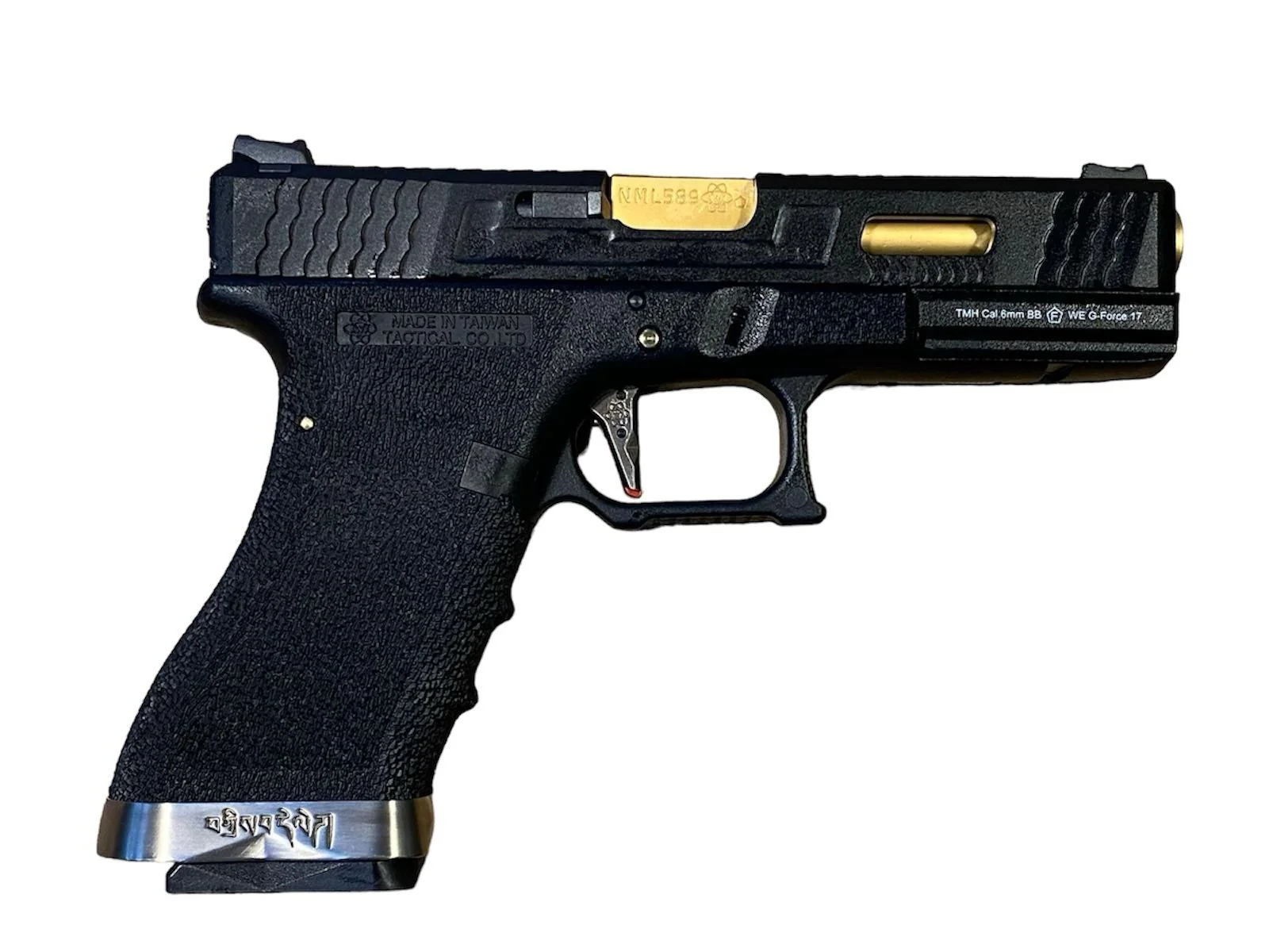 G-Force 17 BK Gold Barrel Metal Version GBB