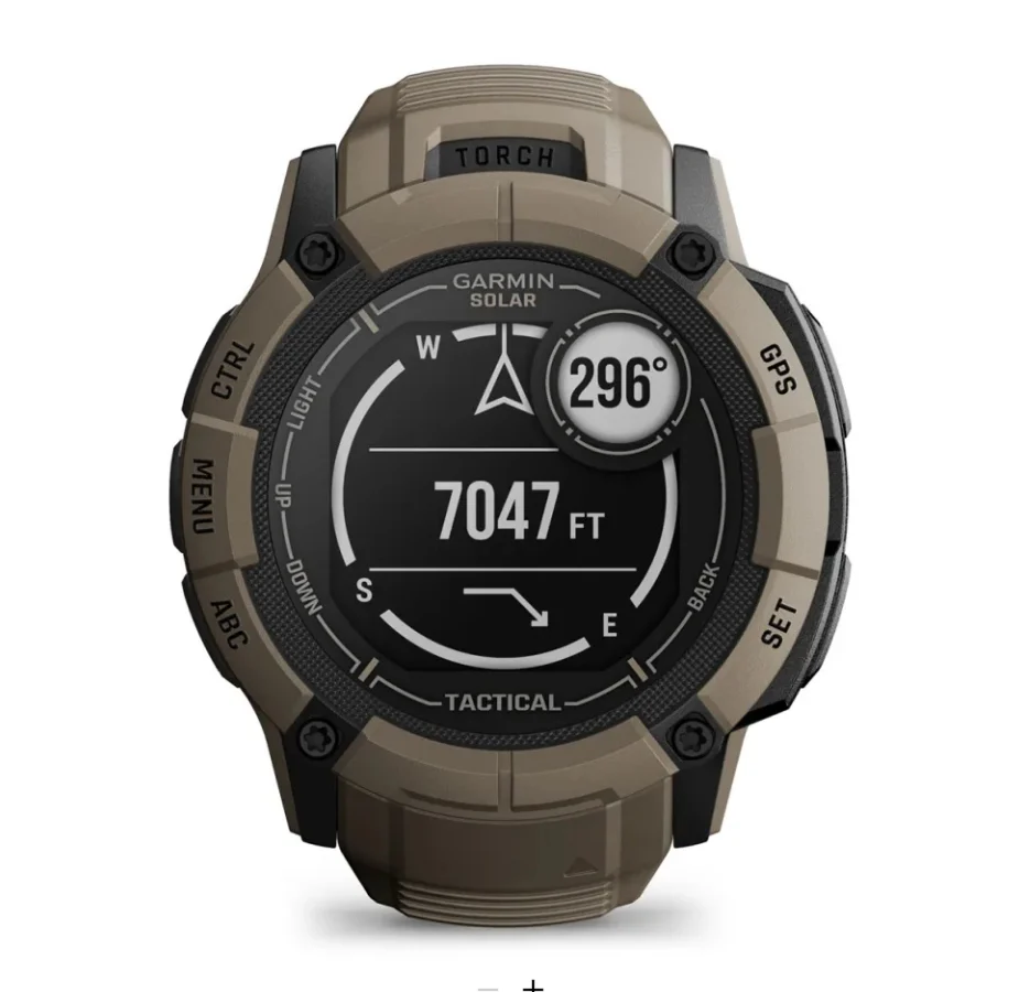 GARMIN - Instinct® 2X Solar - Tactical Edition - 50MM - Coyote - Image 3