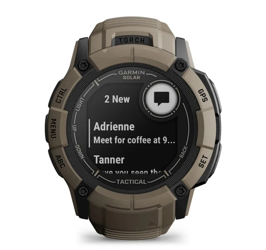 GARMIN - Instinct® 2X Solar - Tactical Edition - 50MM - Coyote - Image 4