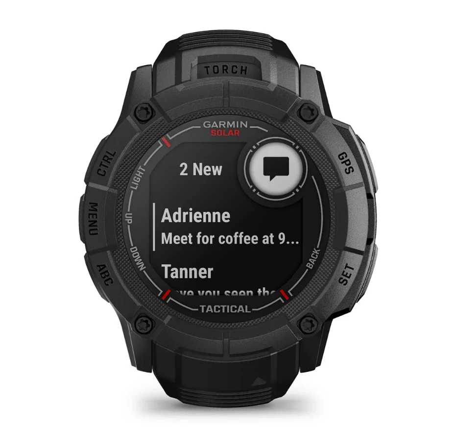GARMIN - Instinct® 2X Solar - Tactical Edition - 50MM - Black - Image 6