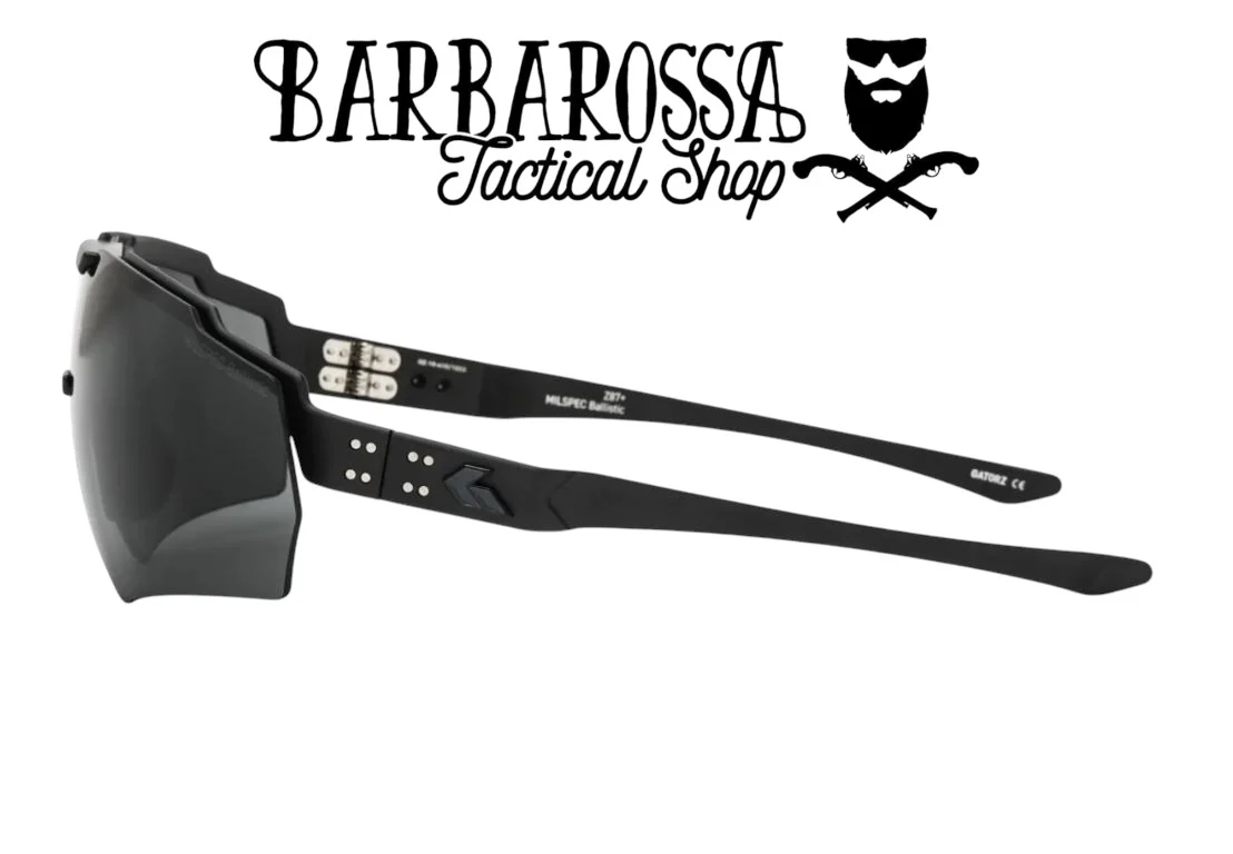 GATORZ - Blastshield, ANSI Z87+/MILSPEC Ballistic Black w/Anti-Fog - Image 2
