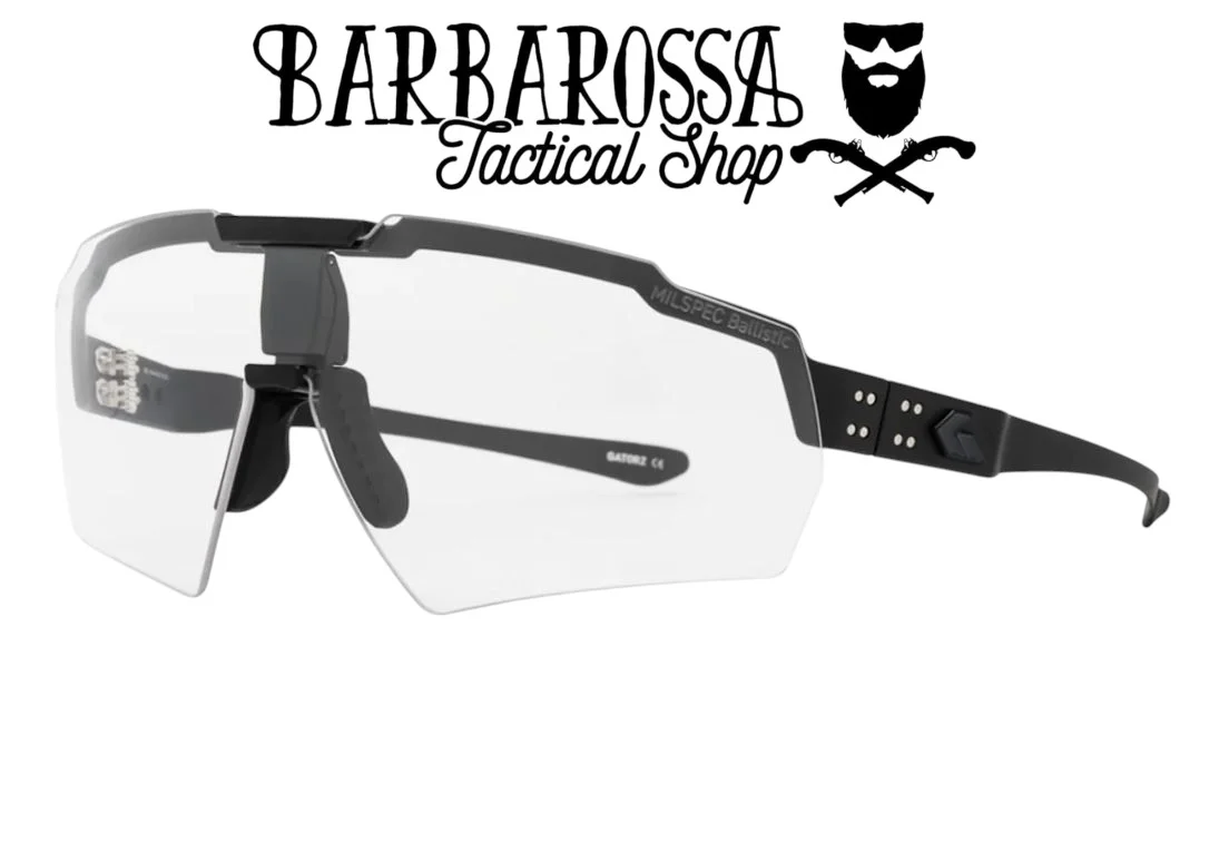 GATORZ - Blastshield, ANSI Z87+/MILSPEC Ballistic Clear w/Anti-Fog