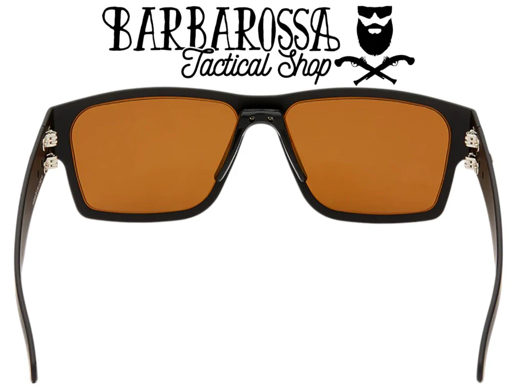 GATORZ - Delta Matte Black with Brown Polarized Lens w/ Green Mirror - Image 3