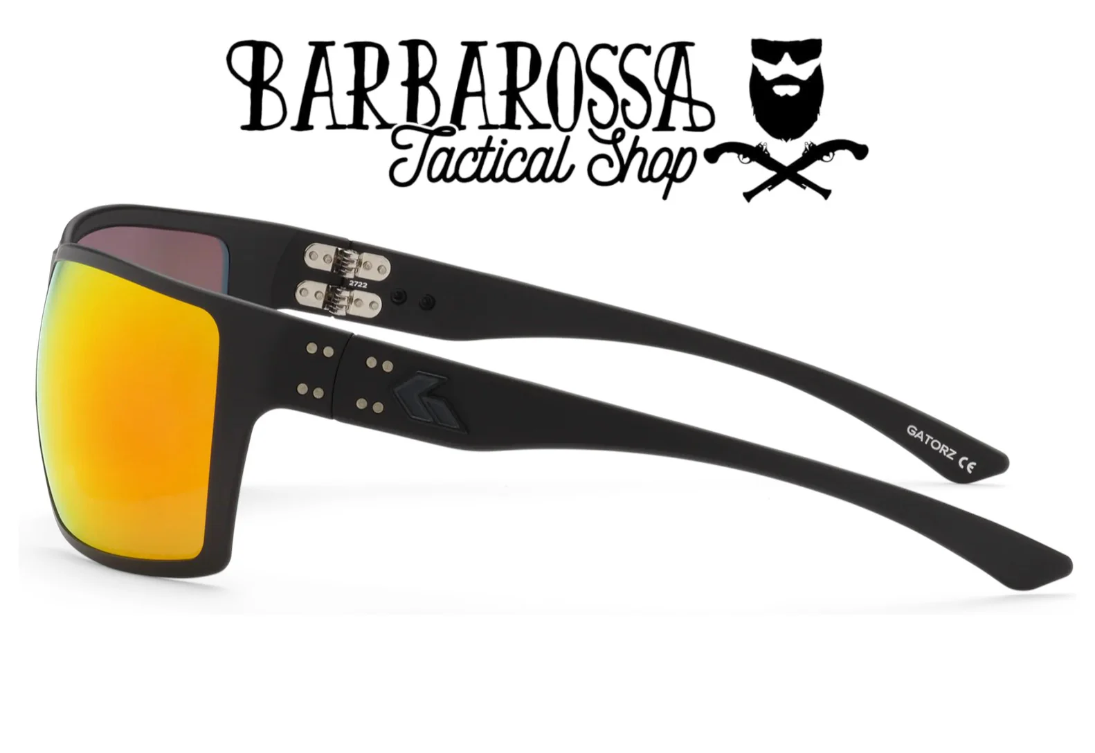 GATORZ - Marauder, Matte Blackout, Sunburst Polarized - Image 2