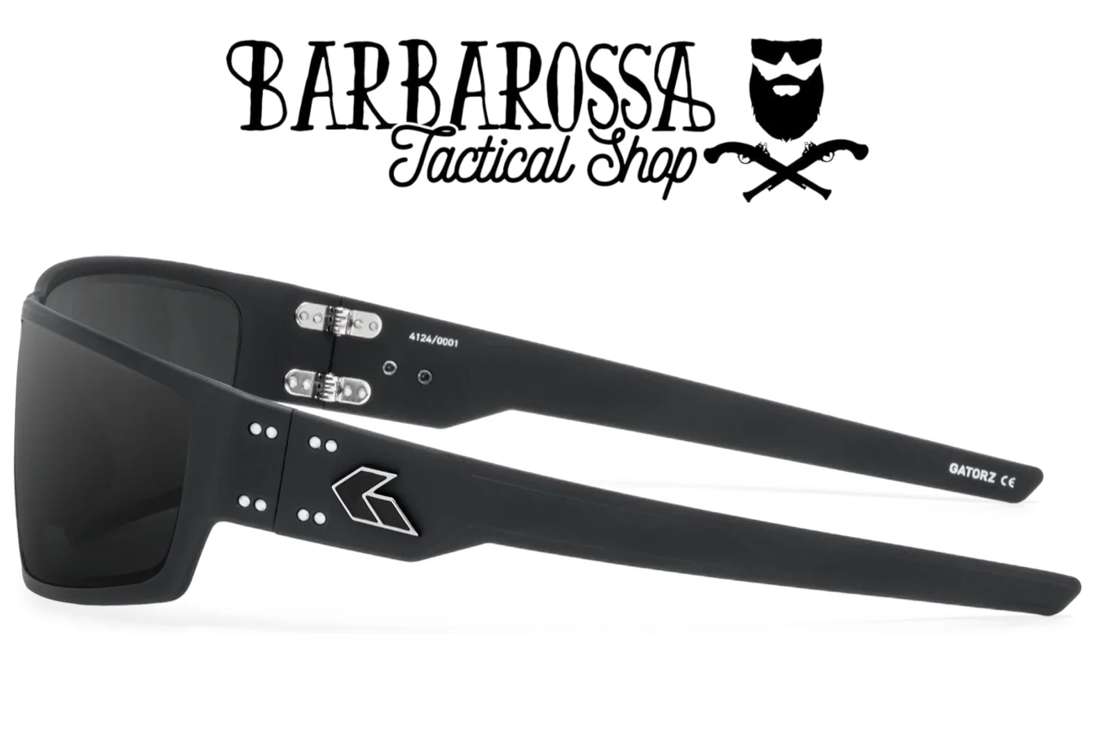 GATORZ - Warhawk Frame Black w/Silver Logo Anti-Fog - Image 3
