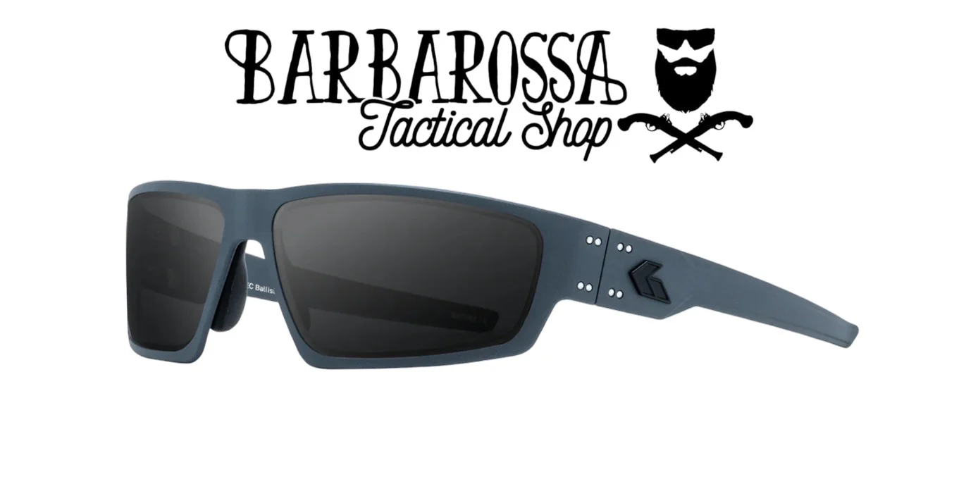 GATORZ - Warhawk MILSPEC Ballistic Slate w/Black Logo/Smoke w/Anti-Fog
