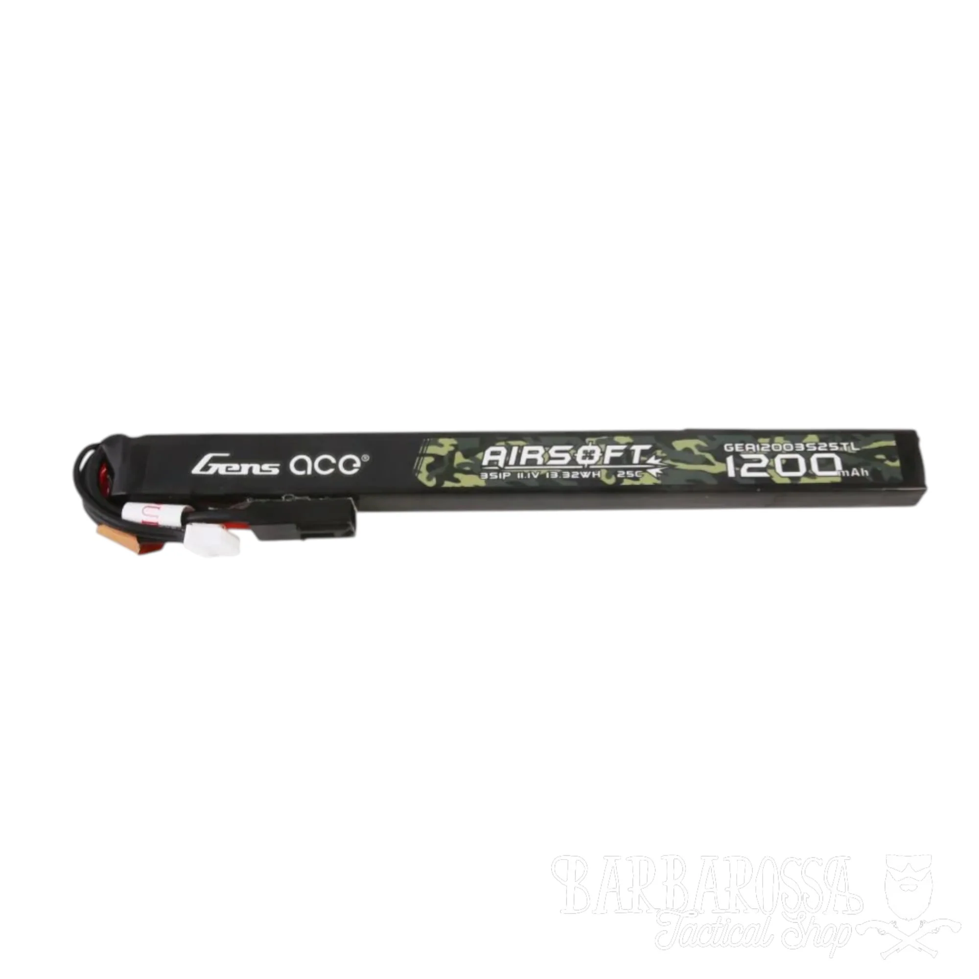 Gens Ace - Lipo 11.1v 1200mAh Long Type - Tamiya