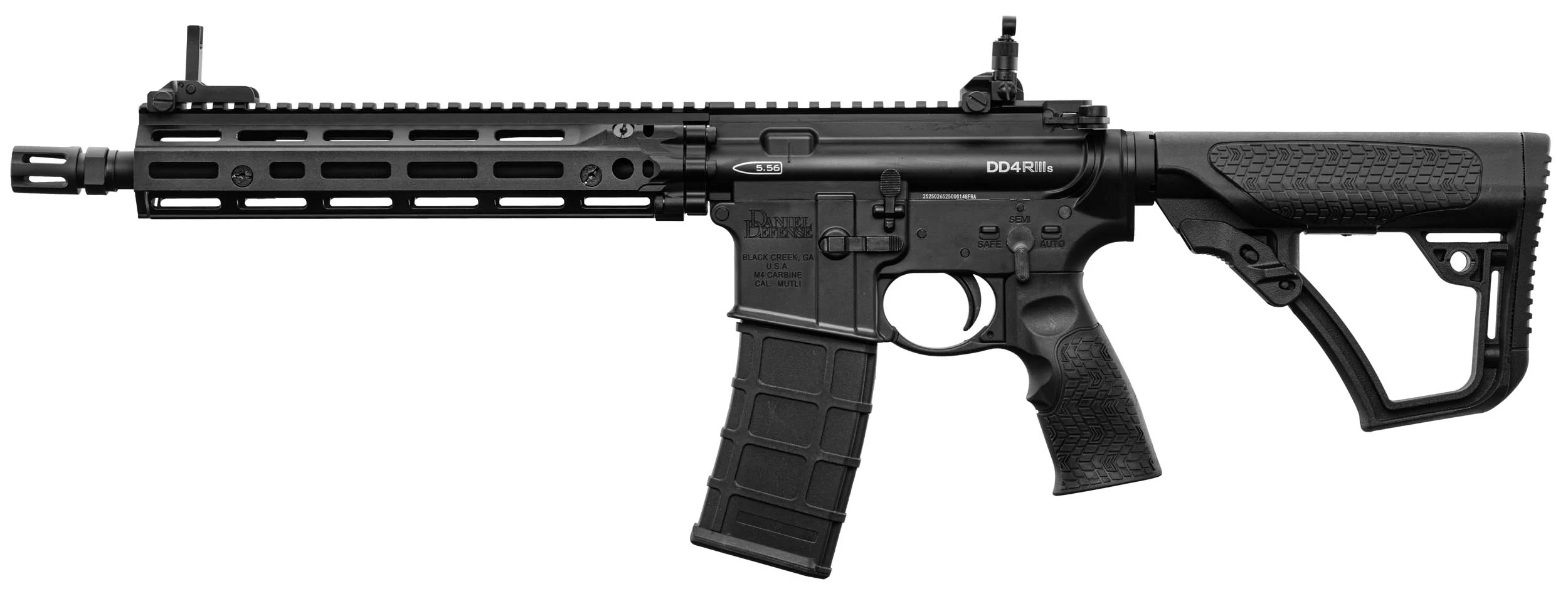 GOLDEN EAGLE MK18 GBBR Daniel Defence RIS III 11,5" black -fine serie- - Image 2