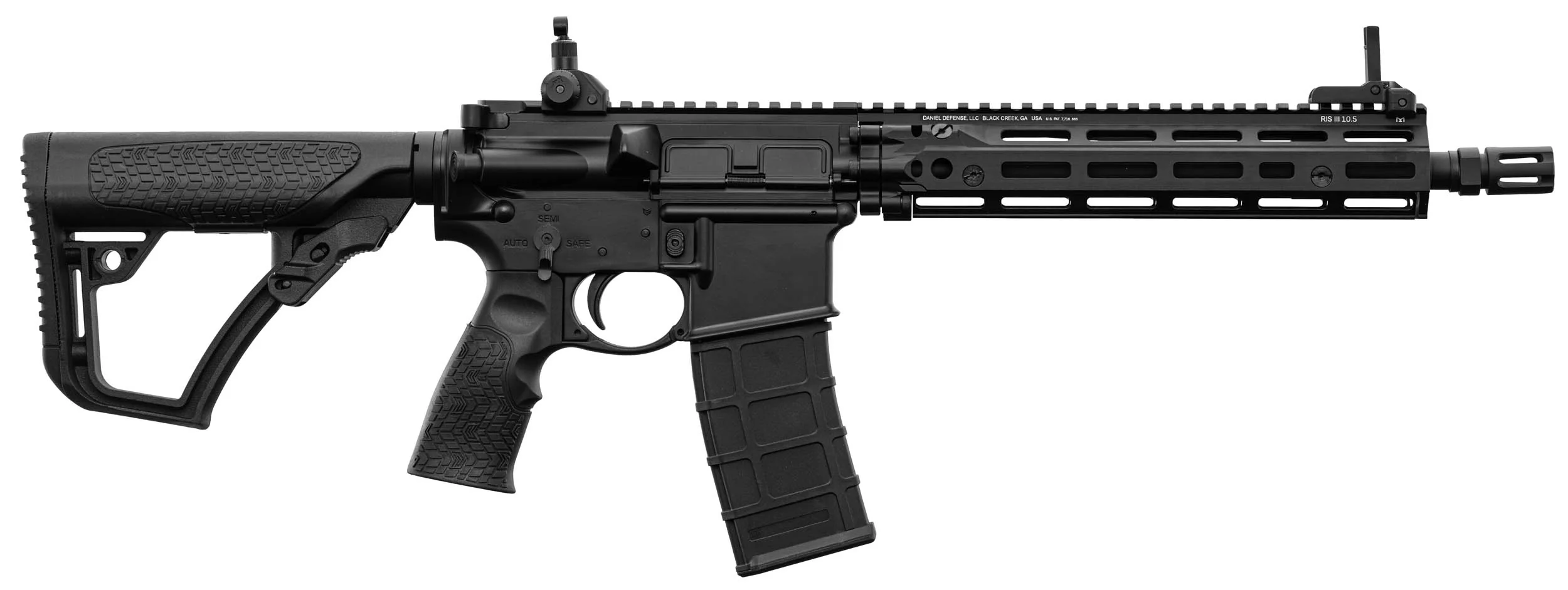GOLDEN EAGLE MK18 GBBR Daniel Defence RIS III 11,5" black -fine serie- - Image 3